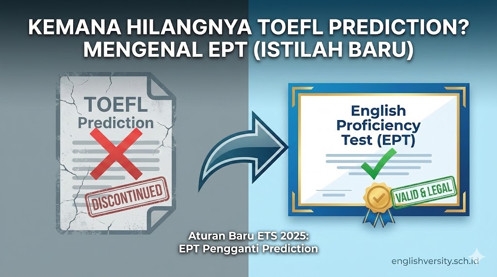 Kemana Hilangnya TOEFL Prediction?
