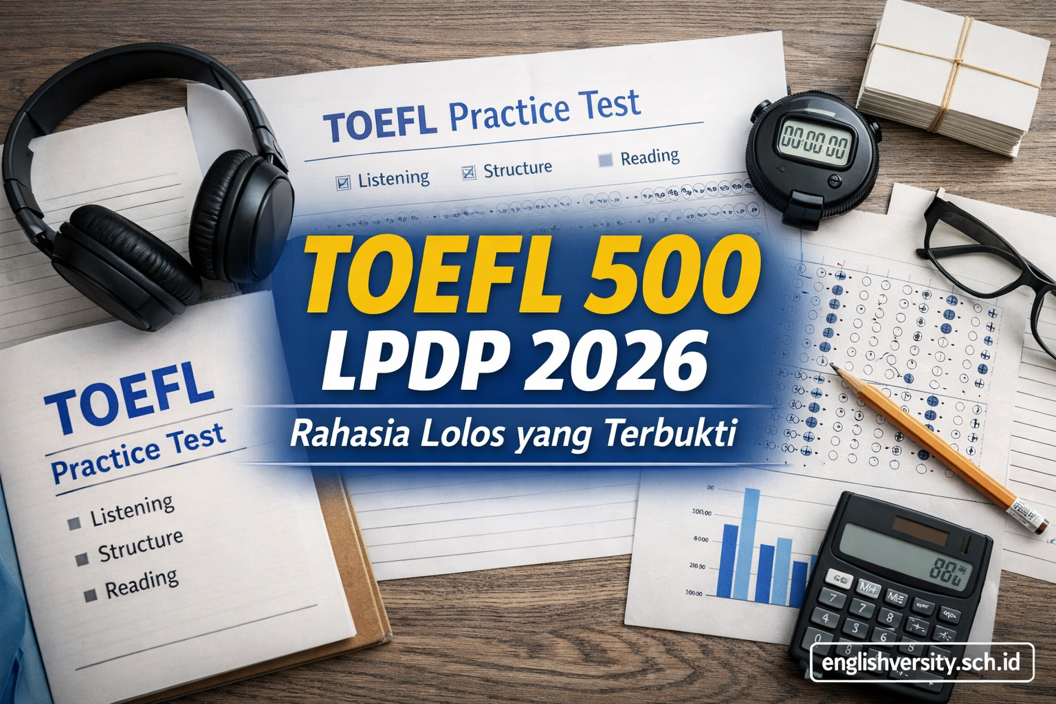 TOEFL 500 LPDP 2026 Rahasia Lolos yang Terbukti