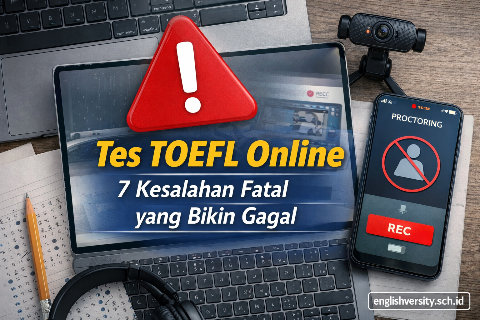 Tes TOEFL Online 7 Kesalahan Fatal yang Bikin Gagal